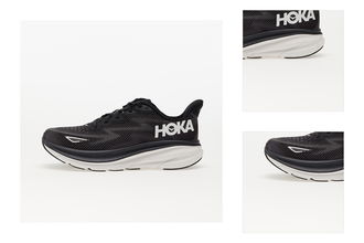 Hoka One One® M Clifton 9 Black/ White 3