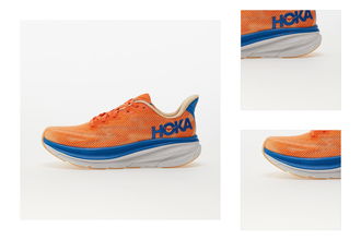 Hoka One One® M Clifton 9 Vibrant Orange/ Impala 3