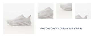 Hoka One One® M Clifton 9 White/ White 1