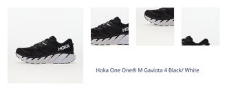 Hoka One One® M Gaviota 4 Black/ White 1