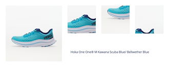 Hoka One One® M Kawana Scuba Blue/ Bellwether Blue 1