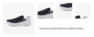 Hoka One One® M Rincon 3 Black/ White 1