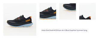 Hoka One One® M Stinson Atr 6 Blue Graphite/ Summer Song 1