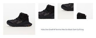 Hoka One One® M Tennine Hike Gtx Black/ Dark Gull Gray 1