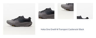 Hoka One One® M Transport Castlerock/ Black 1