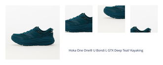 Hoka One One® U Bondi L GTX Deep Teal/ Kayaking 1