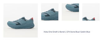 Hoka One One® U Bondi L GTX Stone Blue/ Goblin Blue 1