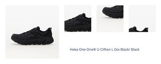 Hoka One One® U Clifton L Gtx Black/ Black 1