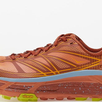 Hoka One One® U Mafate Speed 2 Baked Clay/ Radiant Yellow 5