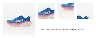 Hoka One One® W Bondi 8 Coastal Sky/ All Aboard 1