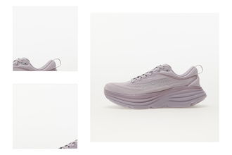 Hoka One One® W Bondi 8 Lilac Marble/ Elderberry 4