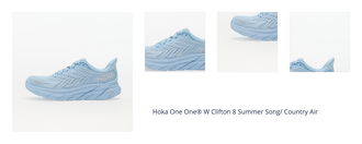 Hoka One One® W Clifton 8 Summer Song/ Country Air 1