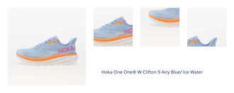 Hoka One One® W Clifton 9 Airy Blue/ Ice Water 1