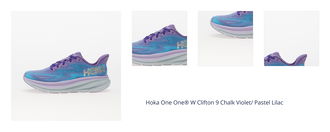 Hoka One One® W Clifton 9 Chalk Violet/ Pastel Lilac 1