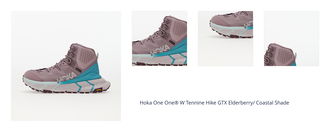 Hoka One One® W Tennine Hike GTX Elderberry/ Coastal Shade 1