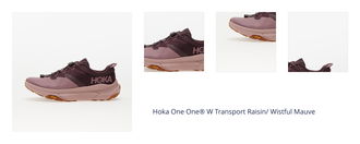 Hoka One One® W Transport Raisin/ Wistful Mauve 1