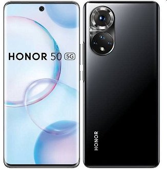 Honor 50, 6GB/128GB, black | nový tovar, neotvorené balenie