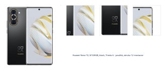 Huawei Nova 10, 8/128GB, čierna, Trieda A - použité, záruka 12 mesiacov 1