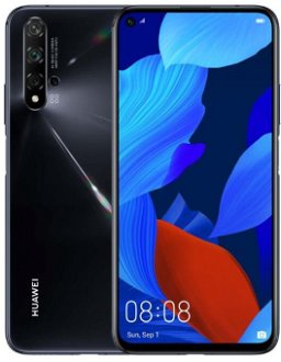 Huawei Nova 5T, 6/128GB, Dual SIM | Black, Trieda A - použité, záruka 12 mesiacov