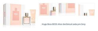 Hugo Boss BOSS Alive darčeková sada pre ženy 1