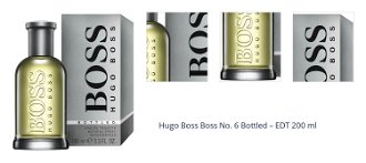 Hugo Boss Boss No. 6 Bottled – EDT 200 ml 1