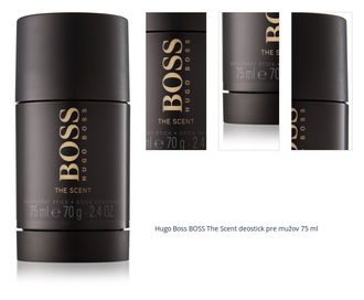 Hugo Boss BOSS The Scent deostick pre mužov 75 ml 1