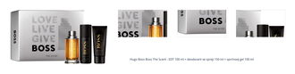 Hugo Boss Boss The Scent - EDT 100 ml + deodorant ve spreji 150 ml + sprchový gel 100 ml 1