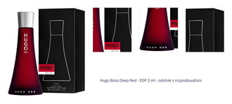 Hugo Boss Deep Red - EDP 2 ml - odstrek s rozprašovačom 1