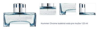 Hummer Chrome toaletná voda pre mužov 125 ml 1