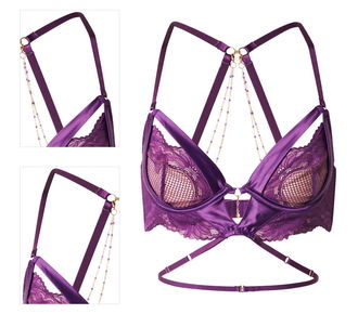 Hunkemöller Podprsenka 'Belladonna II'  tmavofialová 4