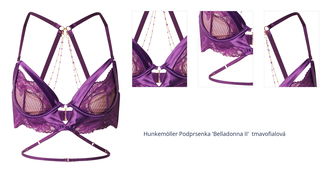 Hunkemöller Podprsenka 'Belladonna II'  tmavofialová 1