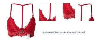 Hunkemöller Podprsenka 'Charlotta'  červená 1