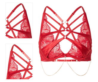 Hunkemöller Podprsenka 'Chayna'  červená 4