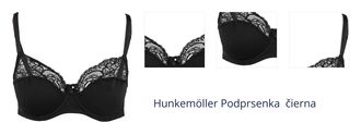 Hunkemöller Podprsenka  čierna 1