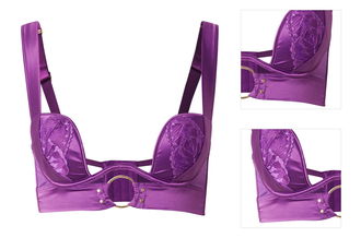 Hunkemöller Podprsenka 'Elsa'  fialová 3