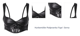 Hunkemöller Podprsenka 'Faye'  čierna 1