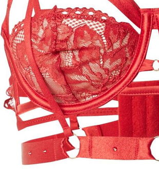 Hunkemöller Podprsenka 'Jacky'  karmínovo červená 8