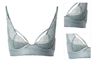 Hunkemöller Podprsenka 'Luna'  dymovo modrá 3