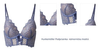 Hunkemöller Podprsenka  námornícka modrá 1