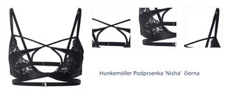 Hunkemöller Podprsenka 'Nisha'  čierna 1