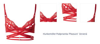 Hunkemöller Podprsenka 'Pleasure'  červená 1