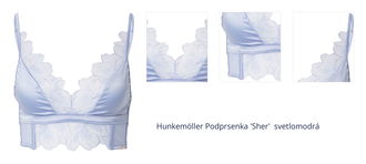 Hunkemöller Podprsenka 'Sher'  svetlomodrá 1