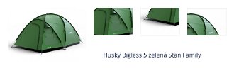 Husky Bigless 5 zelená Stan Family 1