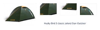 Husky Bird 3 classic zelená Stan Outdoor 1