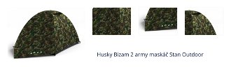 Husky Bizam 2 army maskáč Stan Outdoor 1