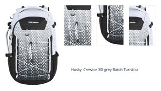 Husky  Crewtor 30l grey Batoh Turistika 1