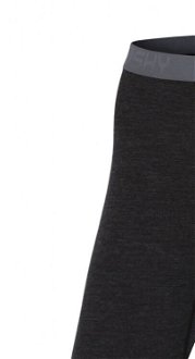 Husky  Dámske 3/4 nohavice čierna, XL Merino termoprádlo 6