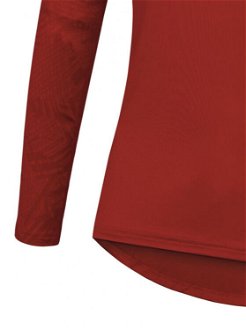Husky  Dámske tričko s dlhým rukávom červená, S Termoprádlo Active Winter 8