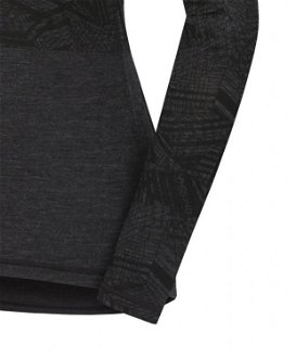 Husky  Dámske tričko s dlhým rukávom čierna, L Merino termoprádlo 9