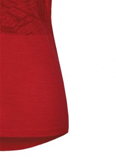 Husky  Dámske tričko s krátkym rukávom červená, L Merino termoprádlo 9